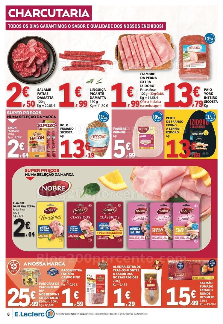 Antevisão Folheto E-LECLERC Promoções de 19 a 25 março